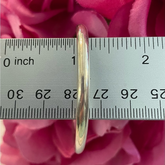 Silpada Rare Sterling Silver Slim Cuff Bracelet B0390 - Picture 12 of 16